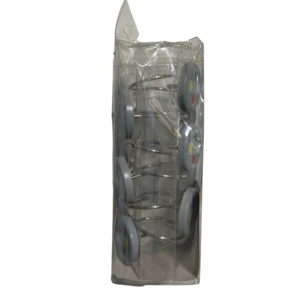 Gamer Shower Curtain Video Game Hook Set Fabric Curtain 70 X 72 Green Grey Mult - Picture 7 of 15